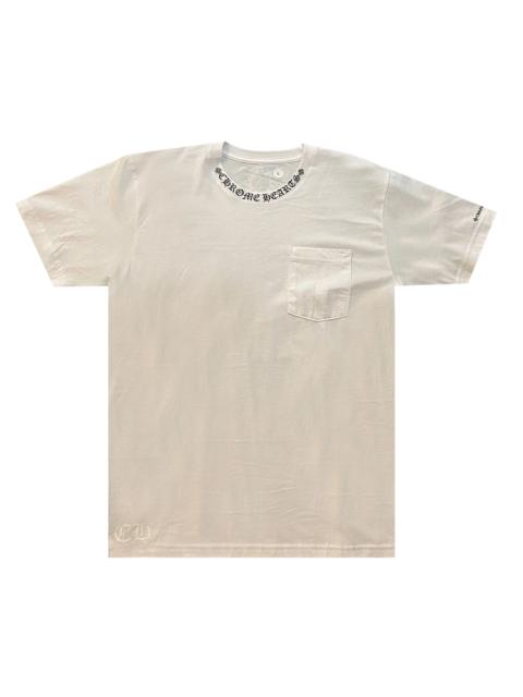 Chrome Hearts Neck Logo Tee 'White'