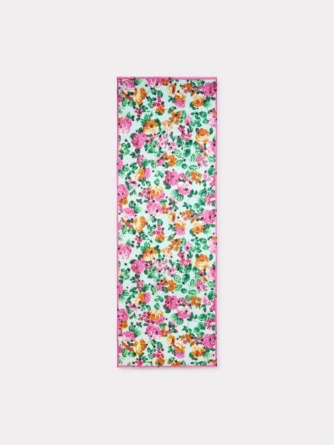 'KENZO Floral' light stole in cotton