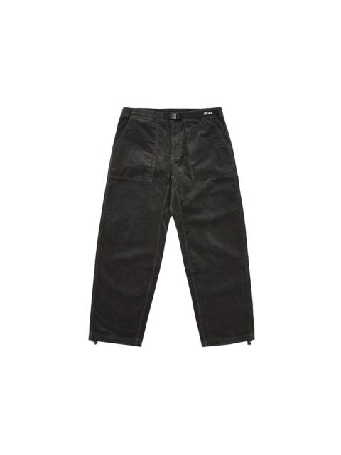 Palace Corduroy Belter Trouser Washed Black