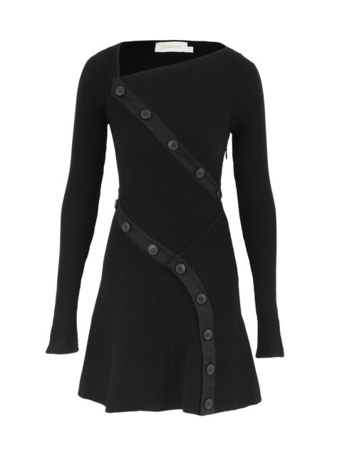 REBELLION BUTTONED MINI DRESS