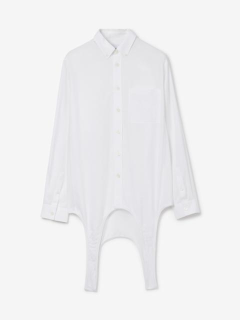 Button-down Collar Reconstructed Shirt