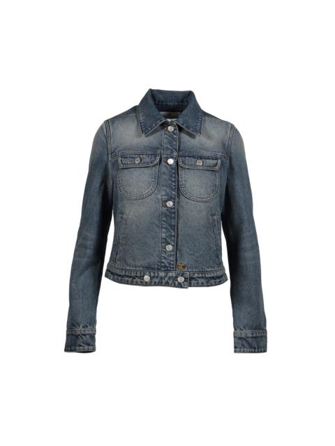 SIGNATURE DENIM TRUCKER JACKET / VINTAGE MEDIUM BLU