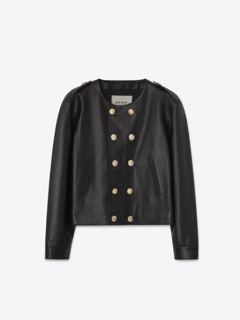 LEATHER JACKET 98 BLACK