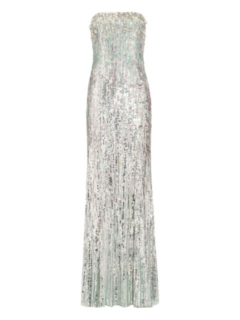 Honesty sequin-embellished maxi dress