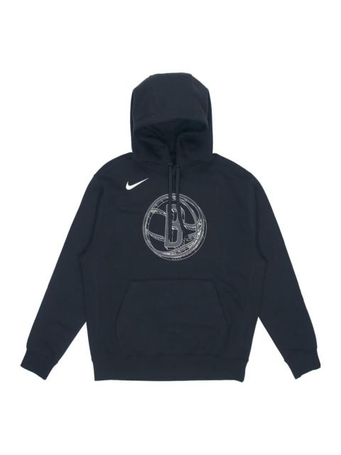 Nike NBA Player Brooklyn Nets Casual Sports Printing Black DN4985-010