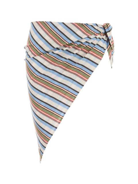 Embroidered Cotton Sarong