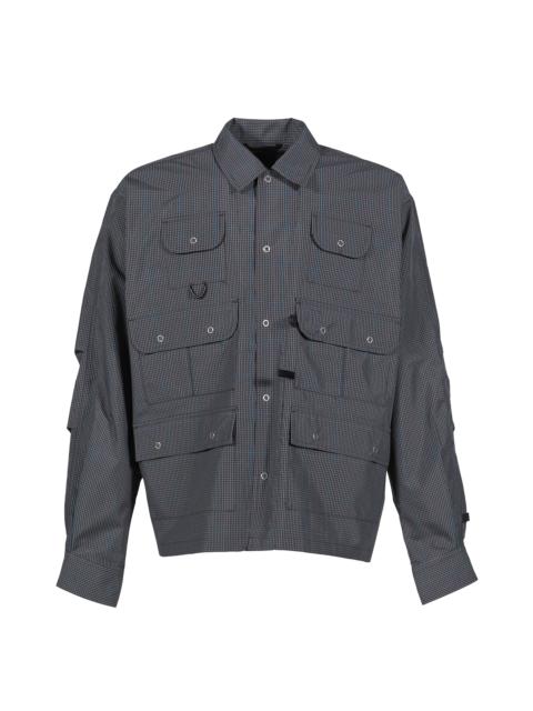TECH MULTI FISHING POCKET SHIRT L/S / BLK