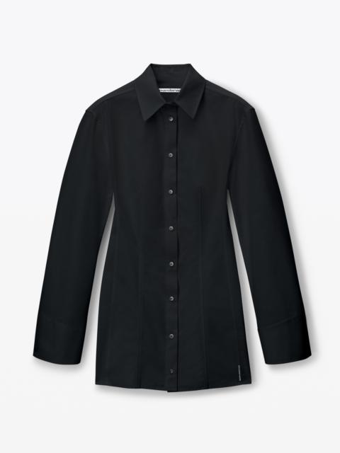 Mini Shirtdress In Organic Cotton