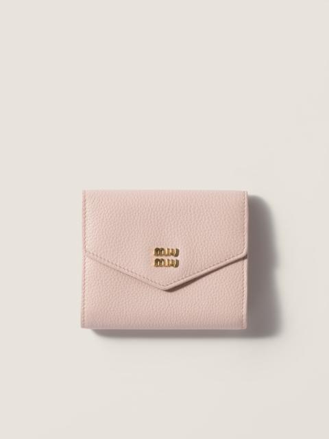 Small leather wallet