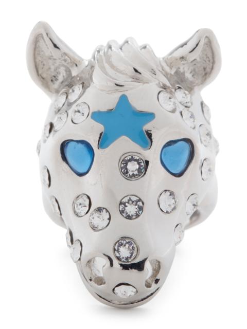 SILVER SKY FRECKLES BABY PONY RING