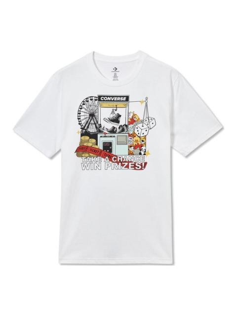 Converse Claw Machine Graphic Tee 'White' 10023457-A02