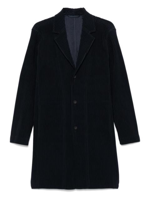 plissé coat