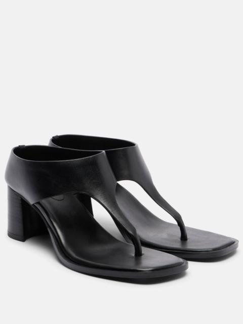 Fairlie leather thong sandals