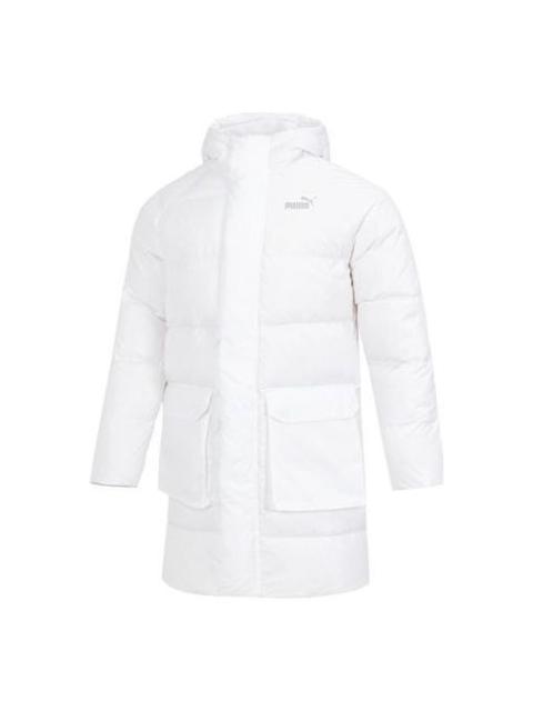 PUMA Das Long Down Jacket 'White' 674641-02
