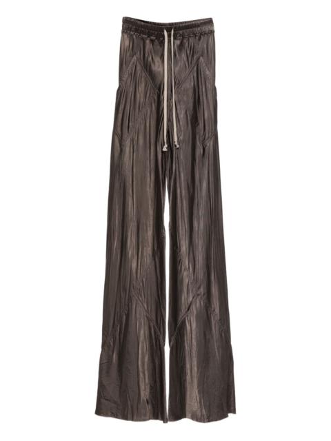 drawstring panelled trousers