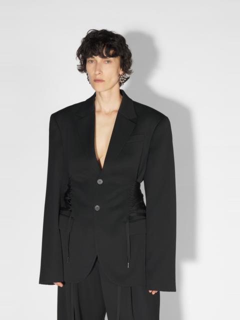 THE LACE-UP SUIT JACKET