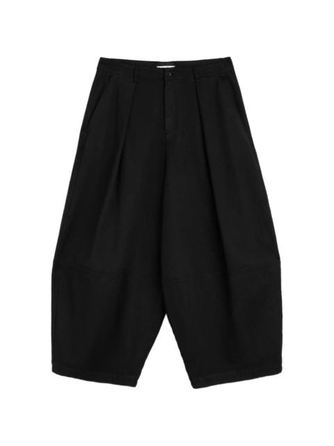 Earth Deadbeat wide-leg pleated trousers
