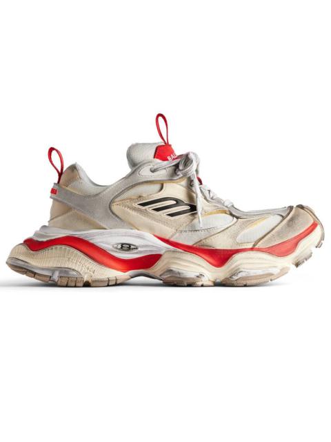 Men's Cargo Sneaker  in Beige/grey/red