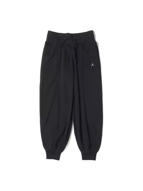 (WMNS) Air Jordan Sport Sweatpants Asia Sizing 'Black' FD7377-010