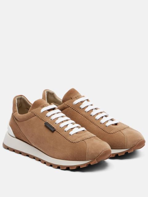Monili suede sneakers