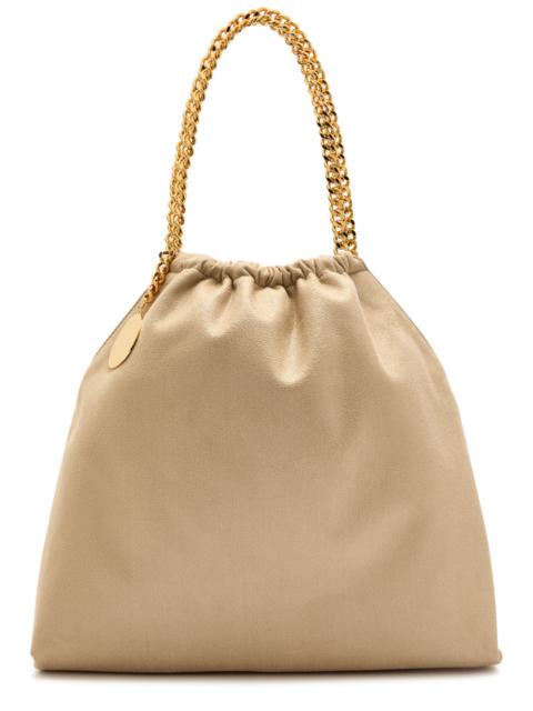 Stella Mccartney Falabella Drawstring Faux Suede Tote