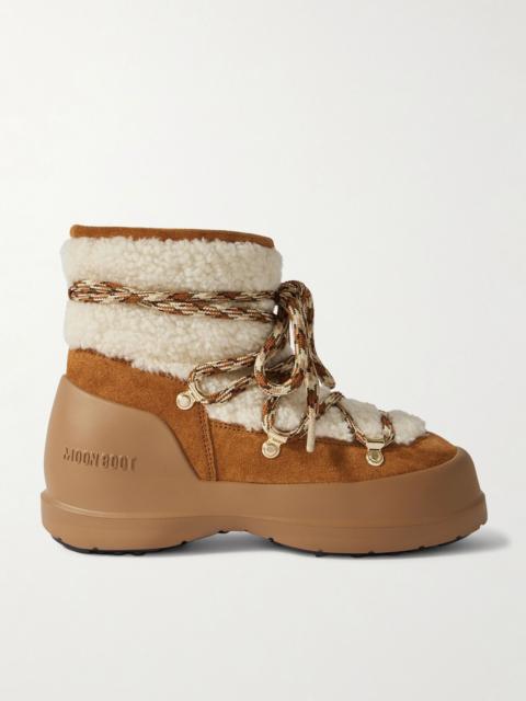 Luna shearling snow boots Tan
