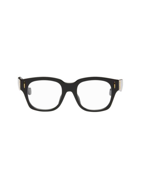 Black Anagram Logo Glasses