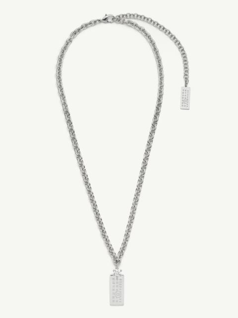 Numeric Charm Necklace