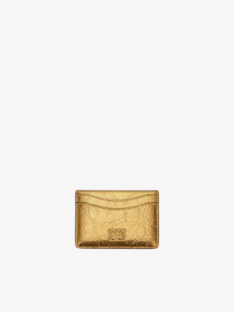 BOU CARD HOLDER IN METALLIC