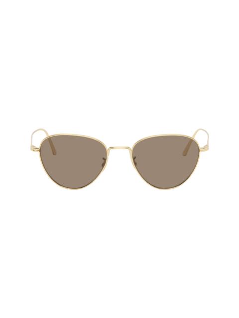 Gold Oliver Peoples Edition 1991C Sunglasses