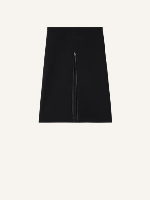 TAILORED HERITAGE CREPE MIDI SKIRT