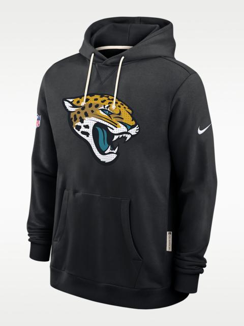 Jacksonville Jaguars Initial Home Sideline Men's Nike Dri-FIT NFL Pullover Hoodie