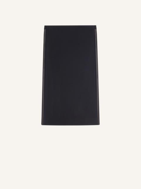 ILLUSION DRAPED SKIRT