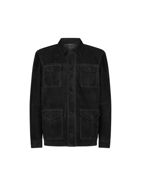 SUEDE FOUR POCKET JACKET