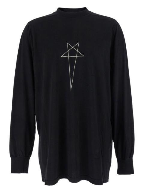 star-print long-sleeve t-shirt