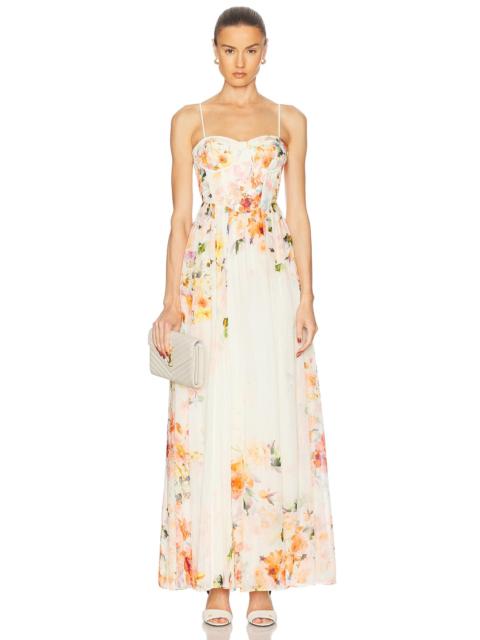 Saba Corseted Long Dress