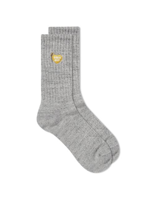 Human Made Heart Pile Socks
