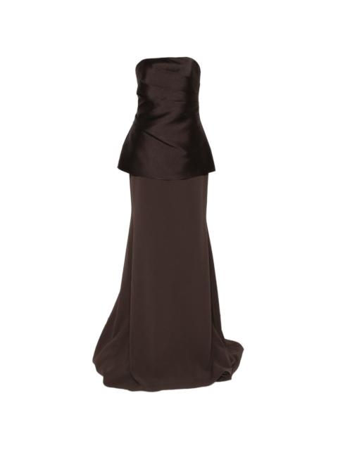 Alia strapless maxi dress