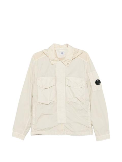 hooded overshirt