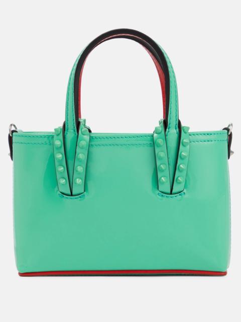Cabata Nano patent leather tote bag