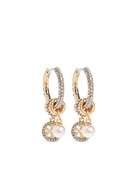 Icon Pavé Charm earrings