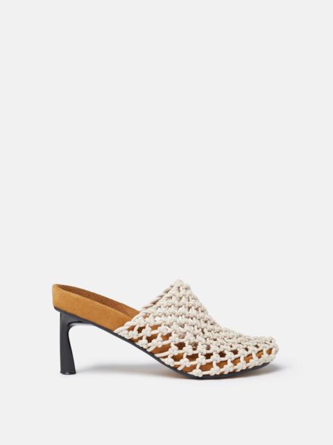 Terra Recycled Knotted Net Mules