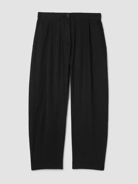 Organic Linen Curved Trouser