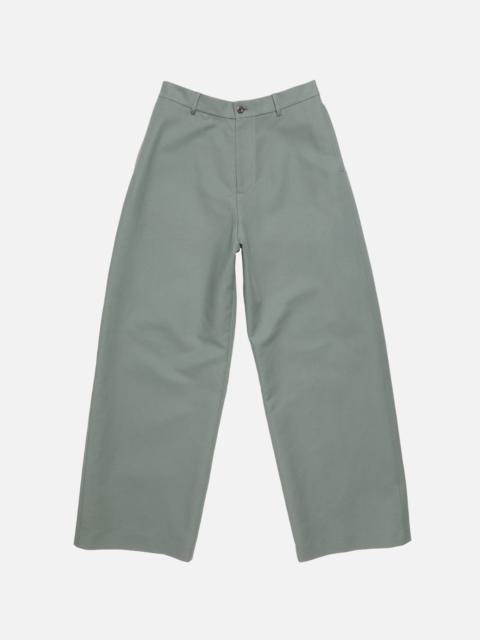 Satin trousers - Stone grey