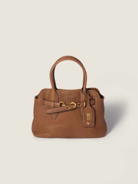 Aventure nappa leather bag