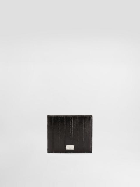 Eel skin wallet