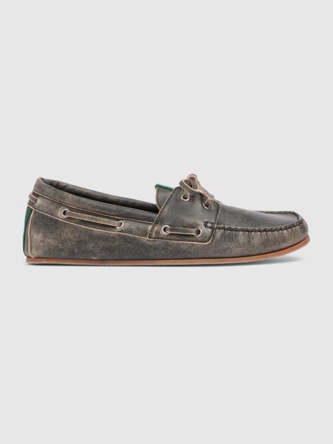 Men's boat shoe