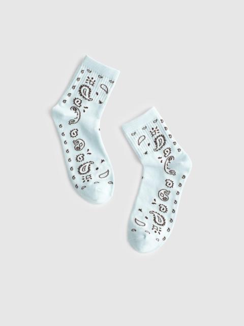 Bandana-Print Ankle Socks