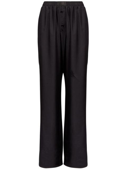 silk trousers