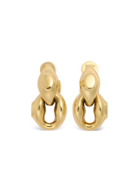 Signet double earrings